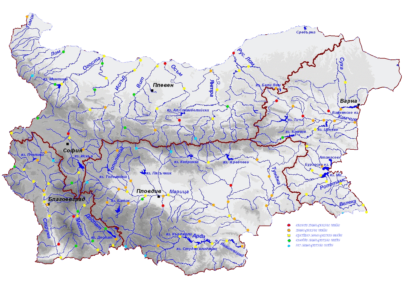 Карти :: География на България